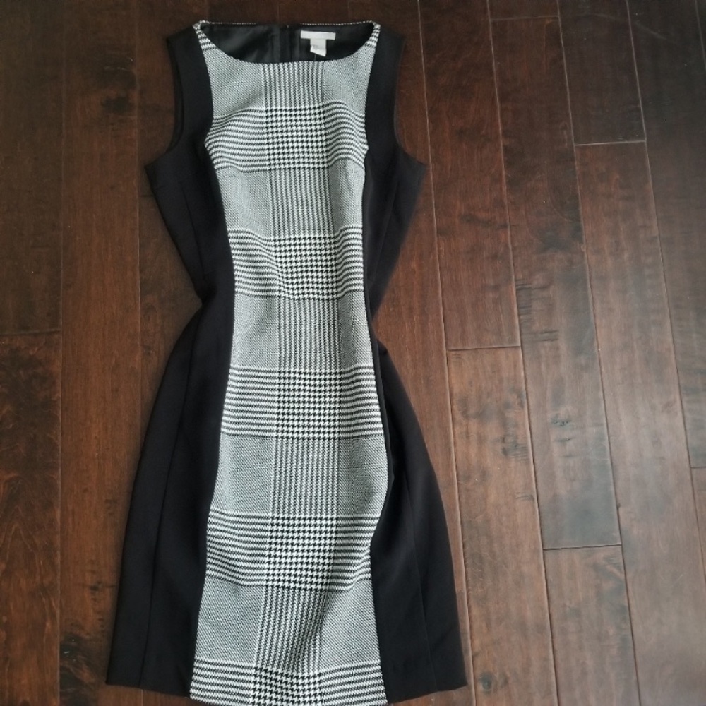 Sheath Dress Black/Grey